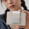 Monor Card Wallet - Cream