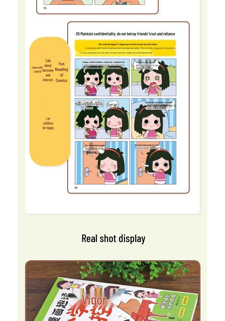 Manga Fun: Child Psychology Edition for Easy Self-Control Mastery