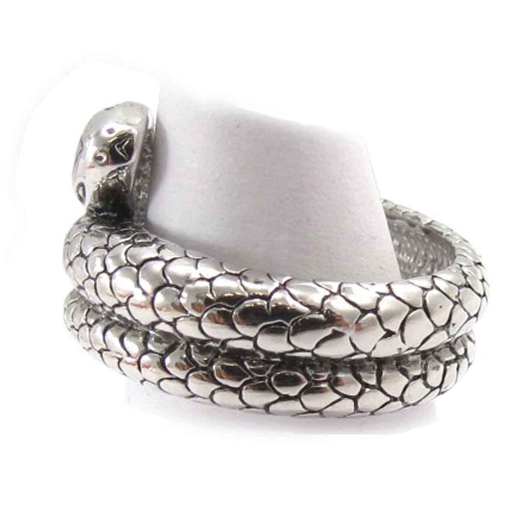 Silberner Designerring „Temptation“.