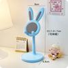 Pink Phone Holder Desktop Cell Phone Stand For iPhone 13 14 Samsung Smartphone Adjustable Lovely Rabbit Cartoon Table Support