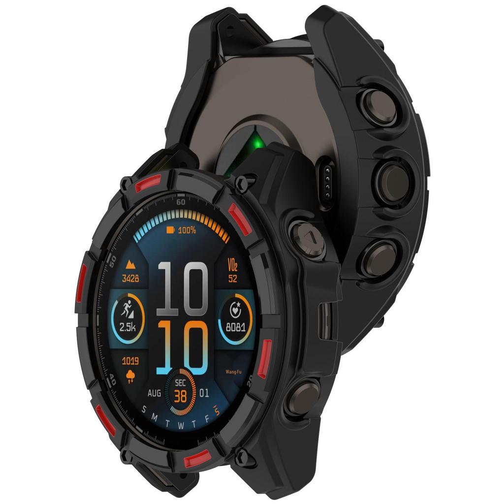 Garmin Quatix 8 Protective Case - 47mm/51mm Hollow Armor Semi-Pack Cover