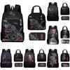 Adorable 2024 Childrens Oxford Fabric Backpack Set With Lunch Bag And Pencil Case