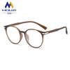 Women's TR90 Round Anti-Blue Light Ultralight Eyeglass Frames for Myopia