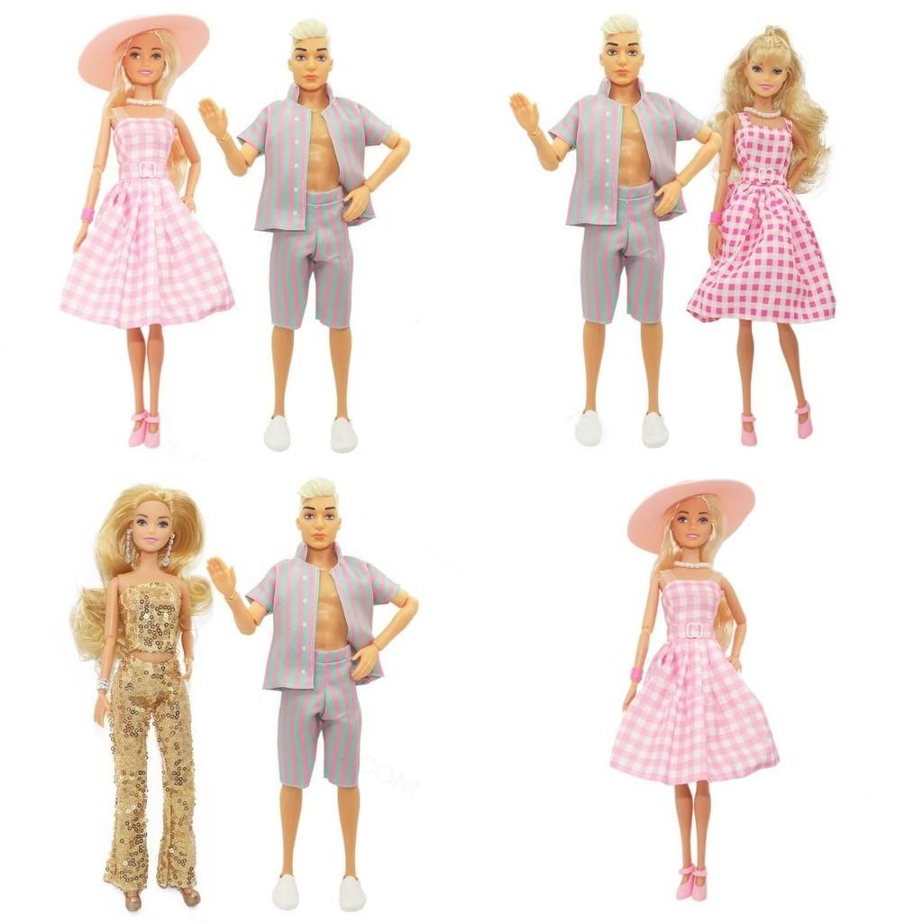Authentic Barbie Movie-inspired Royal Couple Dolls Set Eco-friendly 30cm Collectibles