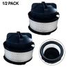 Hocheffizienter Faltenfilter für Parkside ASH PAS 1200 D3 IAN 322109 Staubsauger Staubabsauger Ersatzteile Zubehör