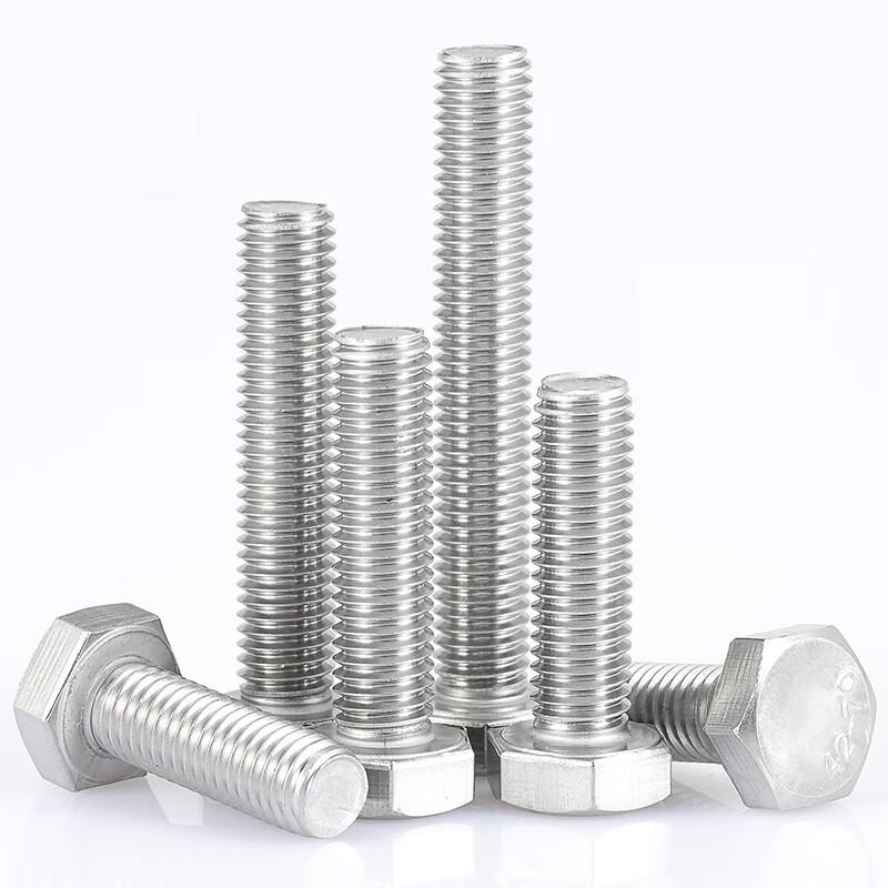 304 Stainless Steel Full Thread Hex Head Bolt