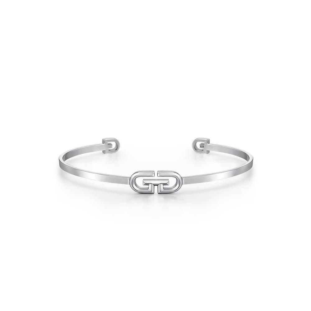 [Geiger] Signature Bangle Silver Bracelet Gisvbb005