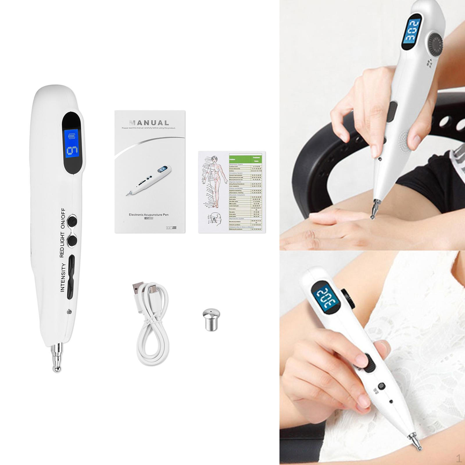 

Электронная акупунктурная ручка портативный экран для ладоней плеч ног 23.5cmx9.5cmx4.5cm