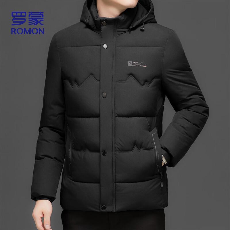 ROMON Men's Business Casual Padded Winter Jacket
