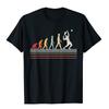 Summer Fun Tennis Evolution Mens Sports Retro Gift Round Neck Tshirt Young Mens 100 Cotton Street Breathable Short Sleeve