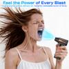 Blow Snow Electric Air Duster Turbo Blower Jet Fan Blow And Suction 2 In 1 Type-C Charging 110000RPM With Outlet Nozzles Cleaning Blowing Tool