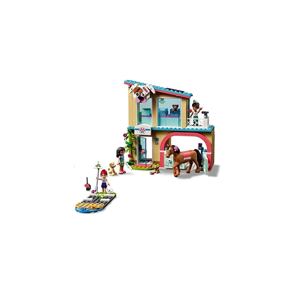 LEGO Friends Heartlake City Animal Clinic Set 41446 with Mini Figures and Accessories