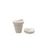 Hunu Folding Tumbler 355ml (straw not included) 12oz Gray Tall Size Silicone