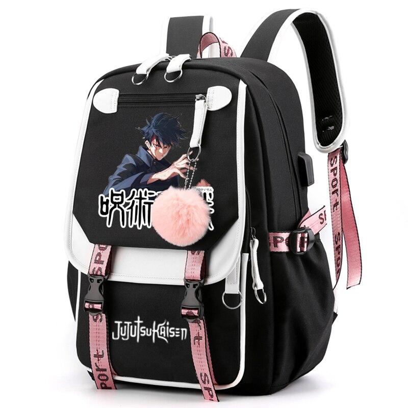 Anime Student Kawaii Backpack Light Weight Bags Backpack for Boys Girls Hildren Back To School Schoolbag