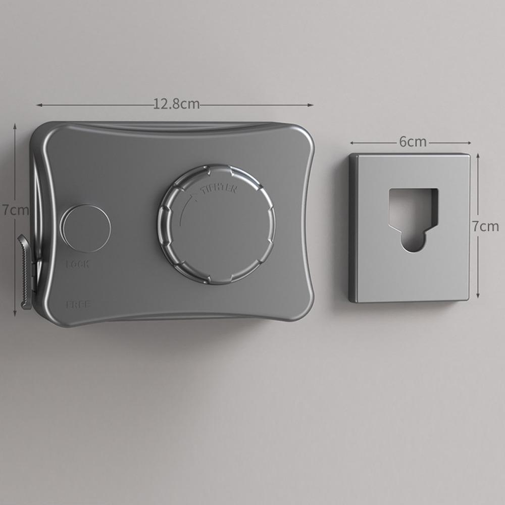 Wall Mounted Clothes Line Dryer Retractable Laundry Drying Hanger Bathroom Storage