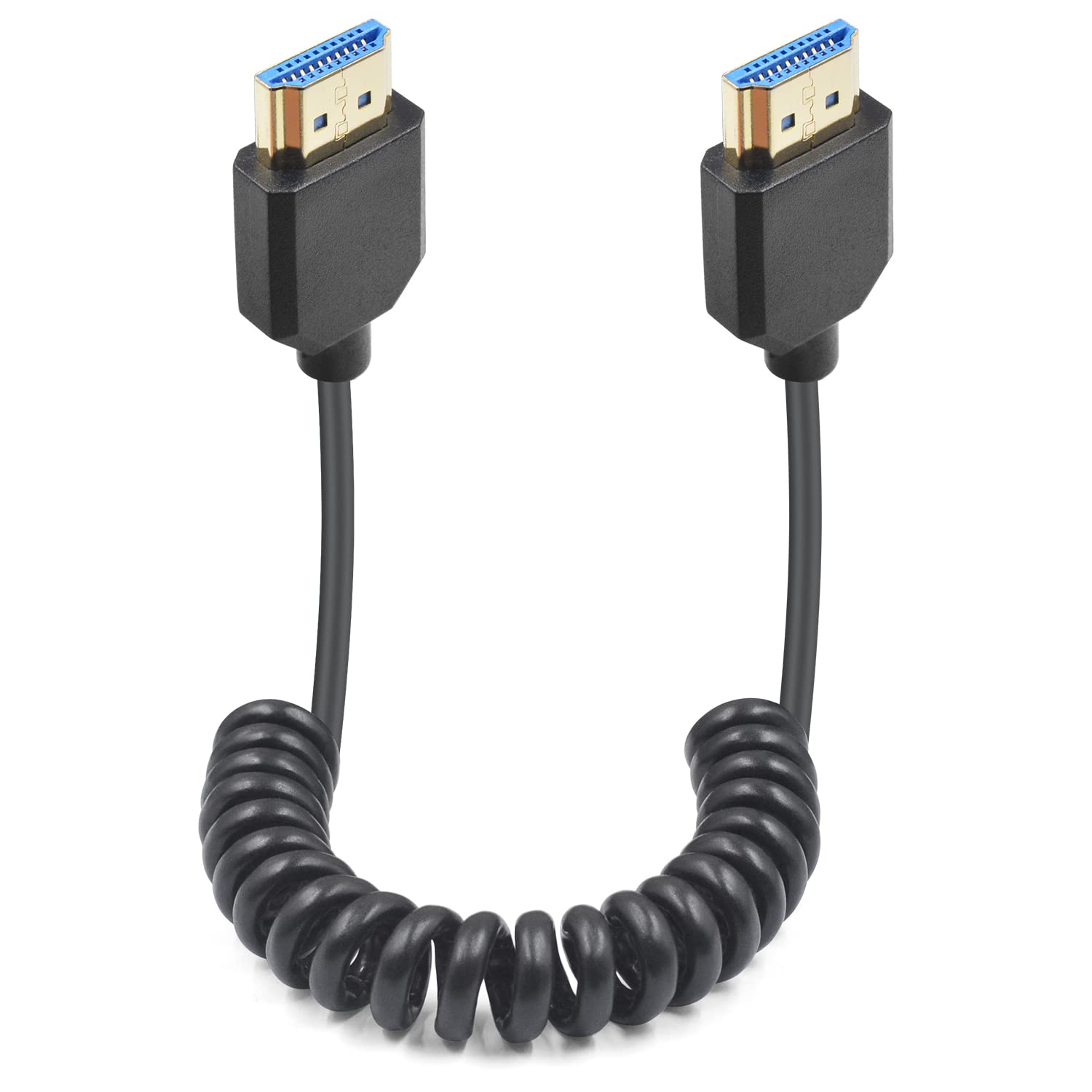 

Duttek 8K HDMI HDMI спиральный 48 Гбит/с HDMI кабель ультратонкий HDMI папа-папа HDR совместимый 8K 60 Гц разрешение обратная совместимость 4K Ultra HD 1080p 3D