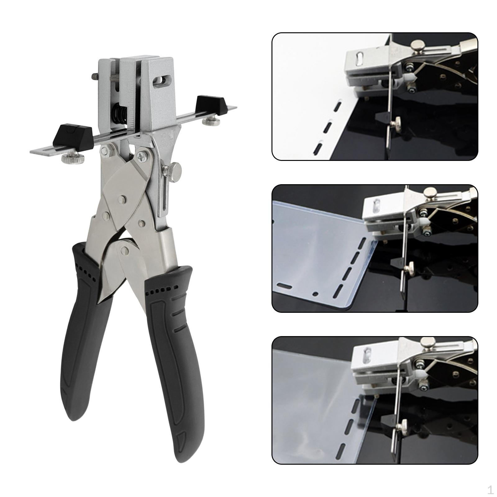 Oval Shape Hole Puncher Single Punch Slot Puncher, Metal Punching Tool, Badge