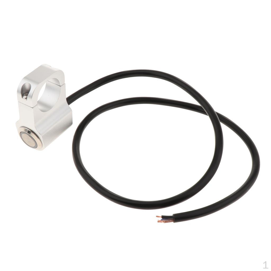 1-inch 25mm Motorcycle Switch Assembly Motorcross Handlebar Control Switches - Waterproof Button