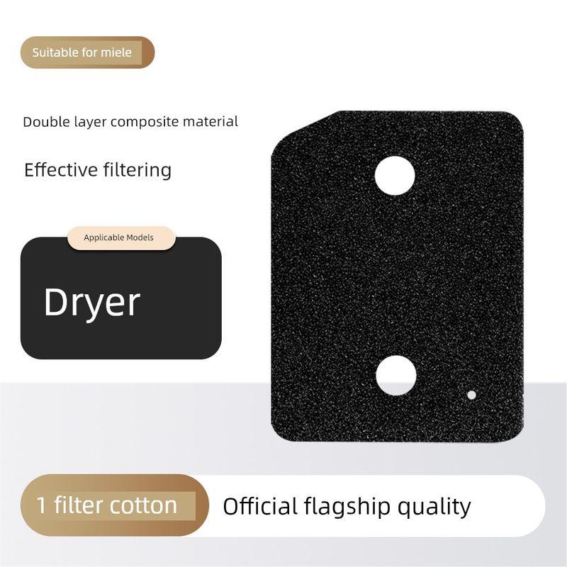 

Suitable for Miele Miele Dryer Filter Cotton Accessories Dryer Strainer Sponge Thickening Consumables Filter Cotton*1