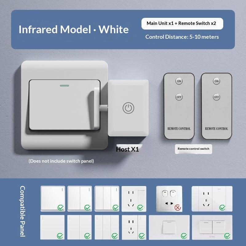 New Wireless Control Light Switch Off Tool Automatic Button Pusher Intelligent Usb Rechargeable Lazy Remote Control Switch