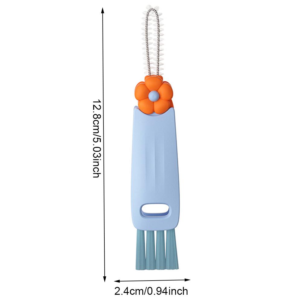 3 In 1 Bottle Brush Wine Glass Cleaner Brush Multifunctional Cup Brush Insulation Bottle Cleaning Brush Kitchen Cleaning Tools