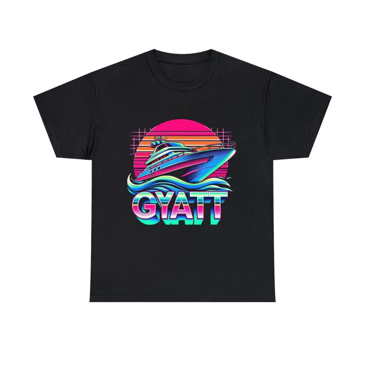 

Gyatt Yacht Funny Retro Graphic Tee Shirt, S-5XL 2XL