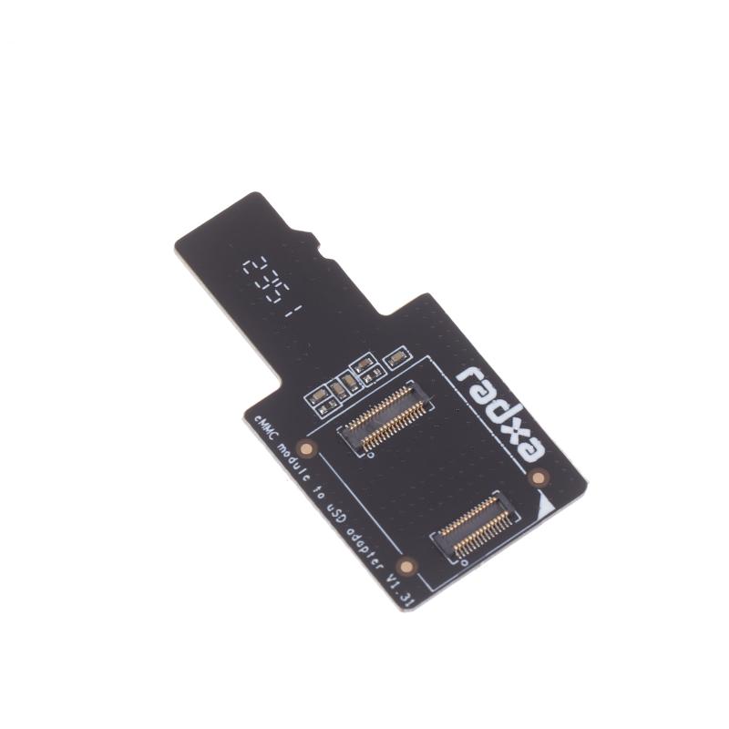 Emmc To Usd Board Adapter Board Microsd Tf Card Burning Modules For Rock Pi 4A/4B