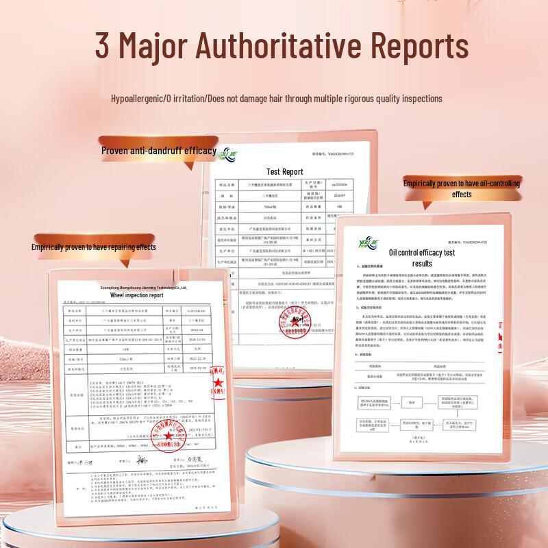 Drei Friseure Duftendes Feuchtigkeitsspendendes Weichmachendes Shampoo