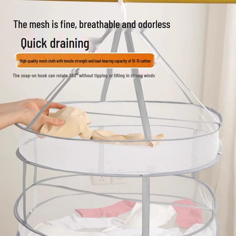 Versatile Drying Net: For Clothes, Toys, Socks, and Sweaters