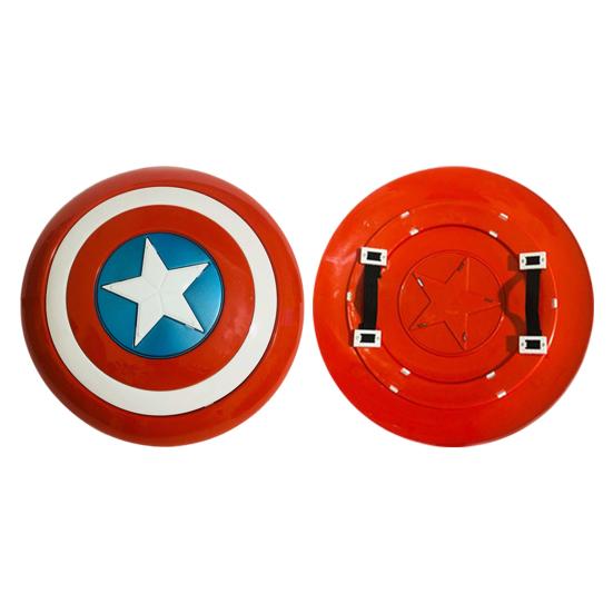 Shield-Toy Collectable Smooth Surface Multifunctional Avengers Captain American Plastic Shield-Toy for Halloween