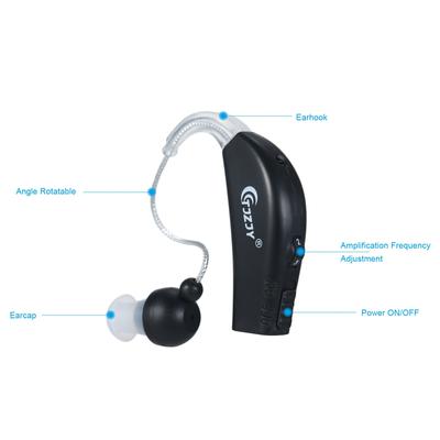 2021 Upgraded 2-Pack Hearing Amplifier Rechargeable Hearing Aids for Seniors Personal Sound Amplifier Adults Hearing Assist Devices with Charging Base