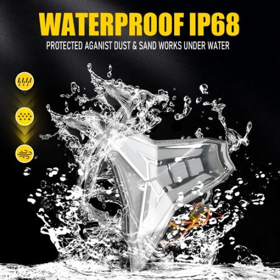 Integrated LED Tail Light Turn Signal For Kawasaki Z1000 Ninja ZX-10R 2016-24 EA