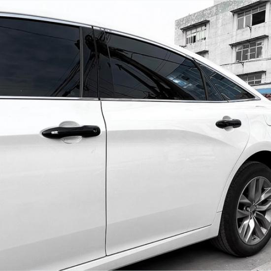 Bright Black Car Door Handles Cover Trim 4pcs For Toyota Camry 2018-2026