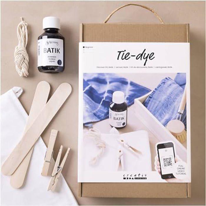 Kreatives Tie-Dye Starter Bastelset, 1 Packung