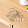 1pcs Cake Plate Stand European Style Silver Detachable