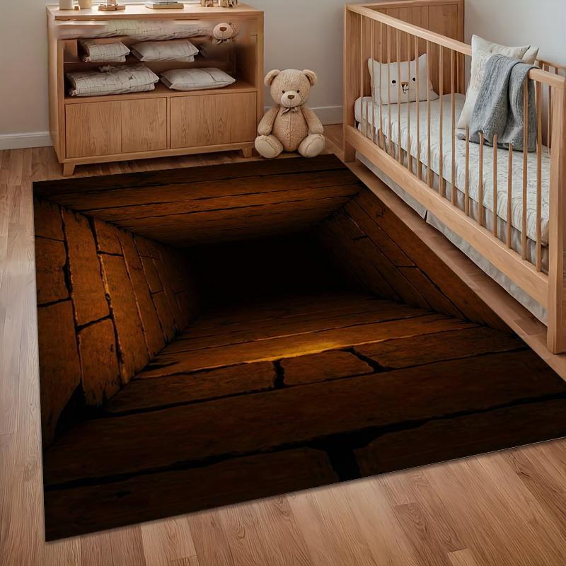 

3D Illusion Door Mat 2D Flat Welcome Mat Suitable for Indoor and Outdoor Use Perfect for Front Doors Bedrooms and Home Decor 40X60cm