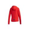 adidas Casual Sports Zipper Hooded Jacket Red Unisex EA2102