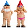 Nud Statuari Gnomi De Grădină Obrăznici Nud Amuzant Cadou Statuie Decor Nudist