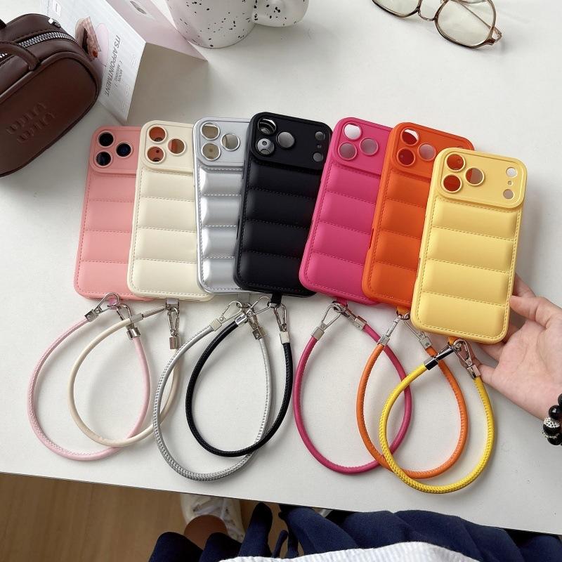 Autumn and winter wave three-dimensional down jacket iPhone11Promax mobile phone case Korean Apple 11P protective case