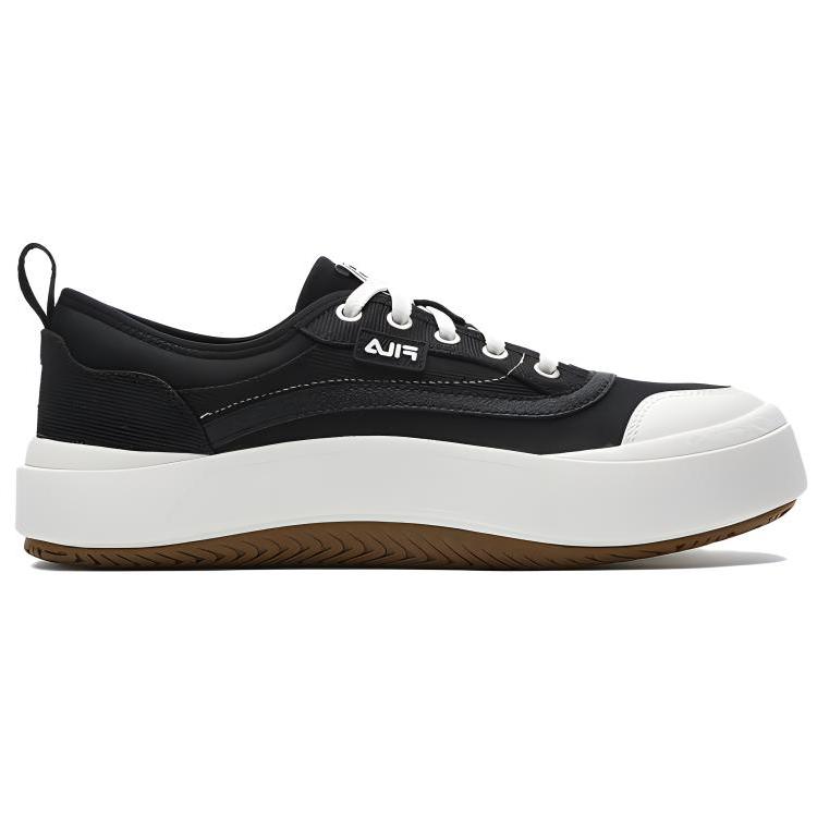 New FILA JELLYFISH Low Top Canvas Shoes Men's Black F12M421305FBK