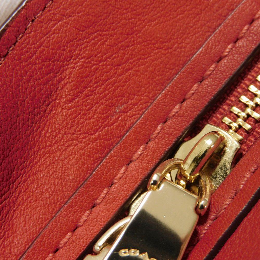 Used Dreamer 21 Calfskin 2-Way Shoulder Bag with C Logo (Red) (Product Code: 9726, 67021, 7922) Women's from Japan