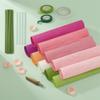 Paper Flower Making Kit Ribbed Glue Stick Colorful for School Projects, Students