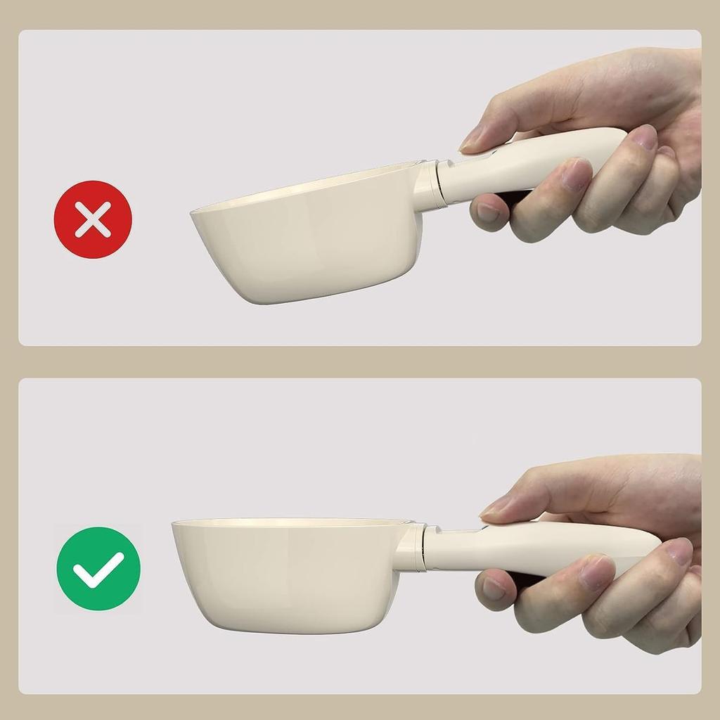 LabWiGBL Electronic Reel Spoon Food Spoon Kitchen Spoon Simple and Convenient Measuring Spoon Crystal Display Spoon