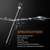 60 Pieces Cocktail Picks Stainless Steel Cocktail Skewers Set Reble Metal Martini Picks 4.3 Inches Sandwich Appetizer Toothpicks for Party Home Bar