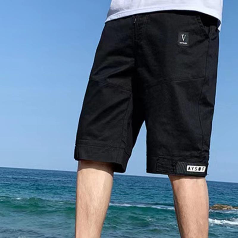 Men's Fashion New Cargo Shorts Casual Casual Pockets Versatile Summer Sports Beach Shorts
