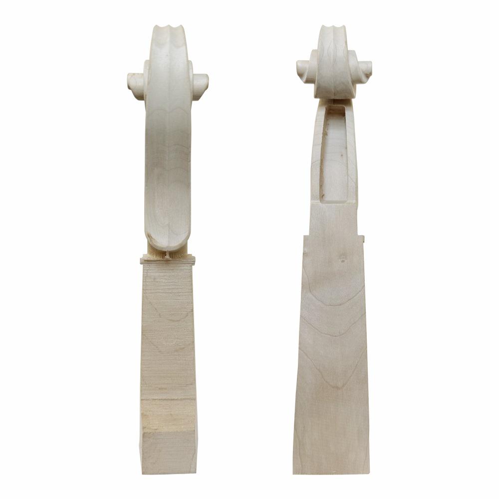 Maple Violin Neck for Various Sizes (4/4, 3/4, 1/2, 1/4, 1/8)