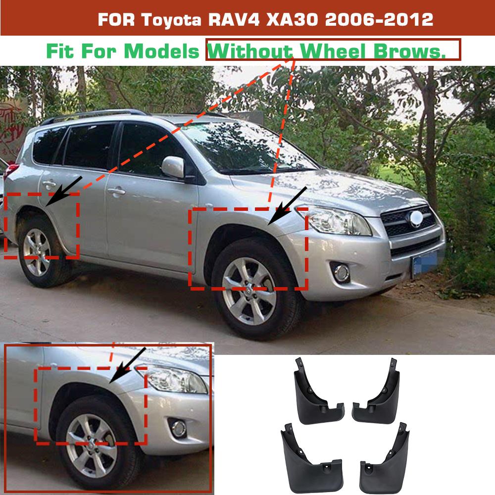 Pro Toyota RAV4 XA30 2006 2007 2008 2009 2010 2011 2012 Podběhy Blatníky Lapače nečistot Zástěrky proti stříkající vodě Blatníky Lapače bláta Autopříslušenství