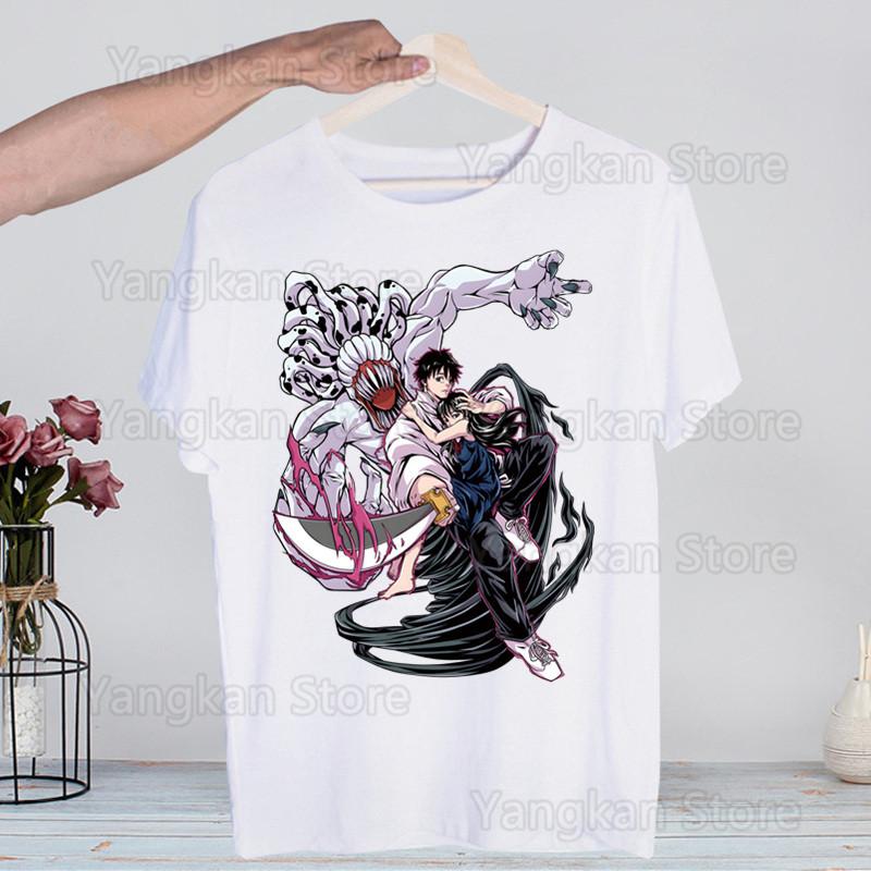 

Anime Yuta Okkotsu T Shirt Men New Casual Short Sleeve Tshirt Homme Manga Unisex T-shirt Tees 2XL