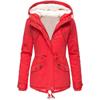 Winter Hot Sale: Women's Hooded Slimming Plus Velvet Thick Cotton Coat