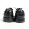 70s 80s Vintage Unknown Brand Size 10B 26.5 27.5cm Long Wingtip American Brogue Black(USED)